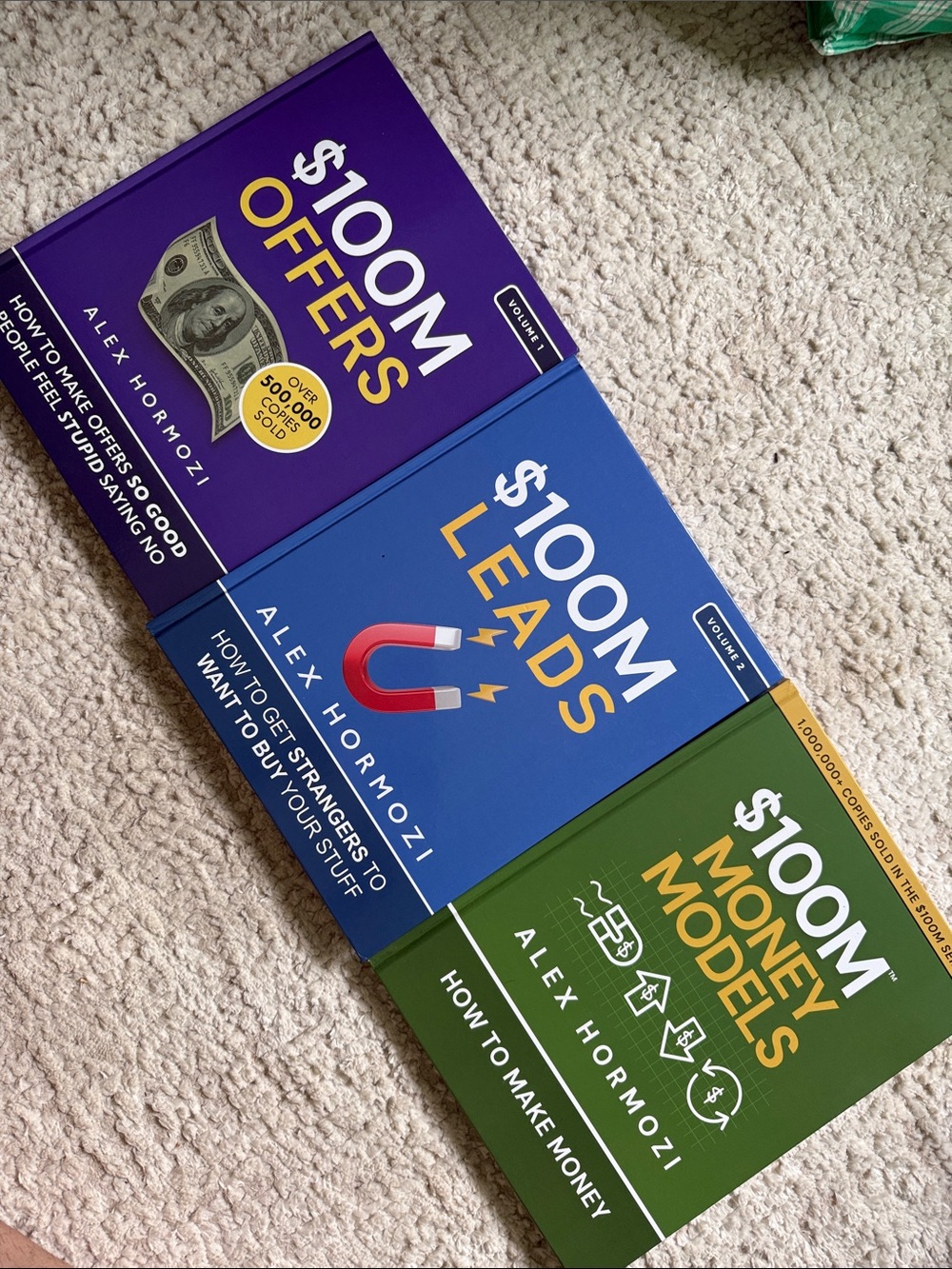 $100M Leads, Offers & Money Models Book Trio - Alex Hormozi